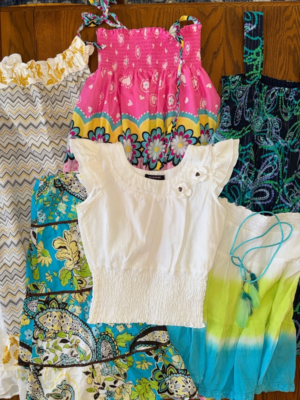 Bundle Girls Size 10/12 - 3 Dresses, 2 Skirts, 1 Top